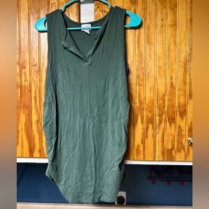 Womens Isabel maternity tank top size L
